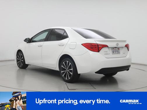White 2017 Toyota Corolla SE