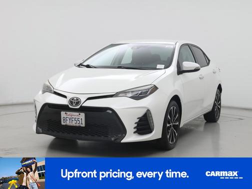 White 2017 Toyota Corolla SE