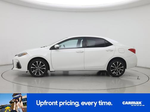 White 2017 Toyota Corolla SE
