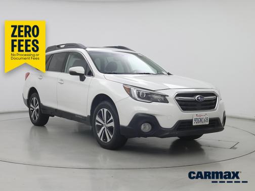 White 2019 Subaru Outback 2.5I Limited