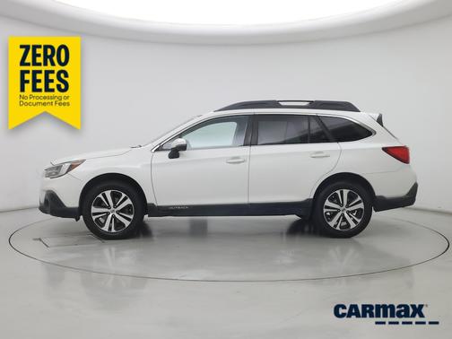 White 2019 Subaru Outback 2.5I Limited