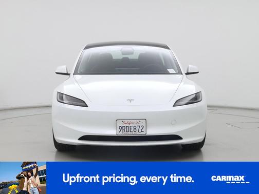 White 2025 Tesla Model 3 Long Range
