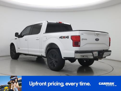 White 2018 Ford F-150 Lariat
