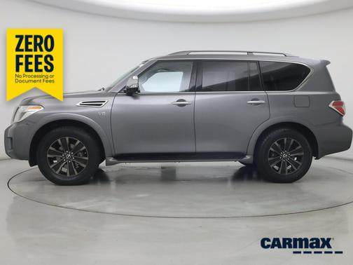 Silver 2017 Nissan Armada Platinum