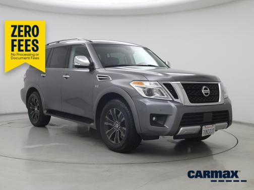 Silver 2017 Nissan Armada Platinum