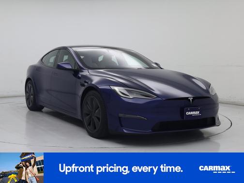 Blue 2022 Tesla Model S