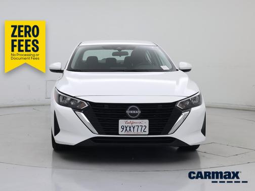 White 2024 Nissan Sentra S