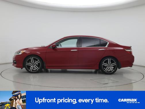 Red 2017 Honda Accord Sport