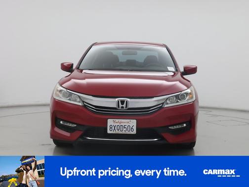 Red 2017 Honda Accord Sport
