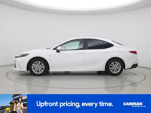 White 2025 Toyota Camry LE