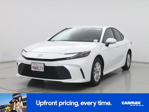 White 2025 Toyota Camry LE