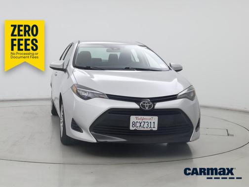 Silver 2018 Toyota Corolla LE