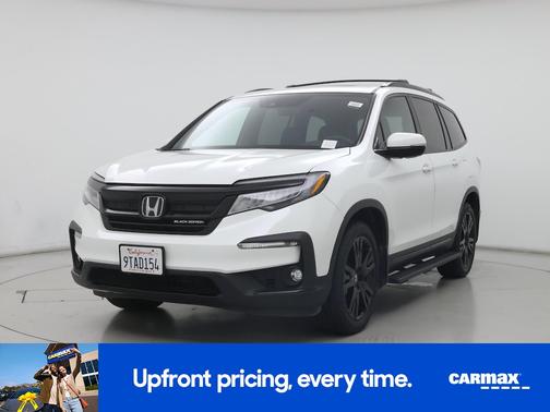 White 2021 Honda Pilot Black Edition