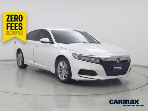 White 2020 Honda Accord LX