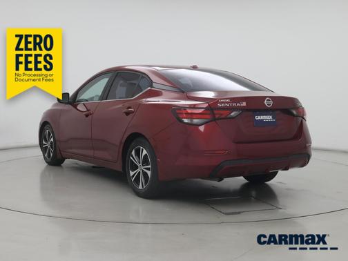 Red 2020 Nissan Sentra SV