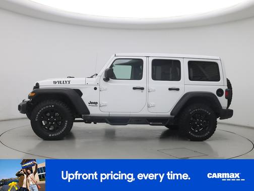 White 2021 Jeep Wrangler Unlimited Willys
