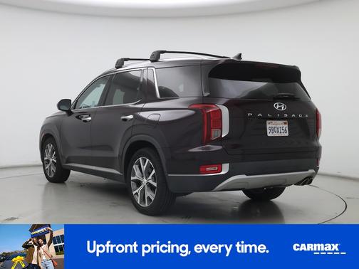 Burgundy 2022 Hyundai PALISADE SEL
