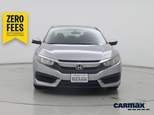 Silver 2017 Honda Civic EX