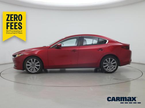 Red 2022 Mazda Mazda3 Preferred