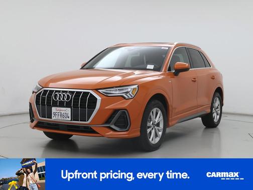 Orange 2023 Audi Q3 S-Line Premium