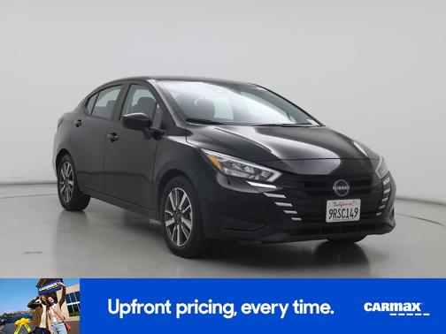 Black 2025 Nissan Versa SV