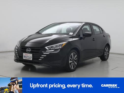 Black 2025 Nissan Versa SV
