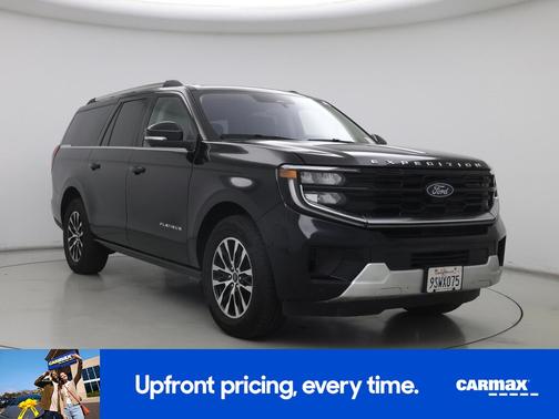 Black 2025 Ford Expedition Max Platinum
