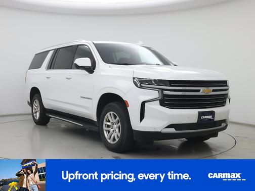 White 2022 Chevrolet Suburban LT