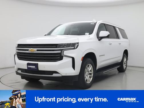 White 2022 Chevrolet Suburban LT