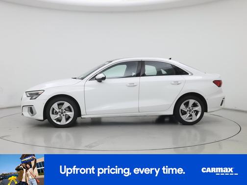 White 2023 Audi A3 Premium