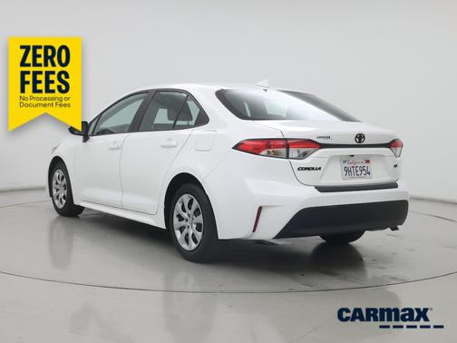 White 2023 Toyota Corolla LE