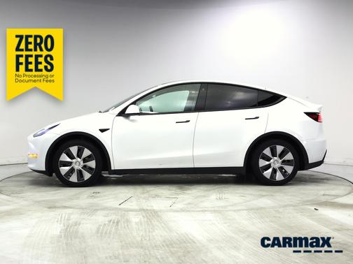 White 2021 Tesla Model Y Long Range