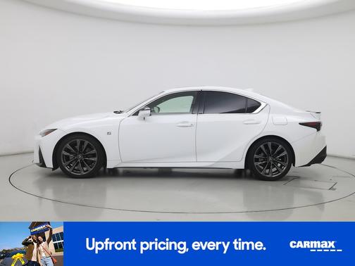 White 2022 Lexus IS 350 F-Sport