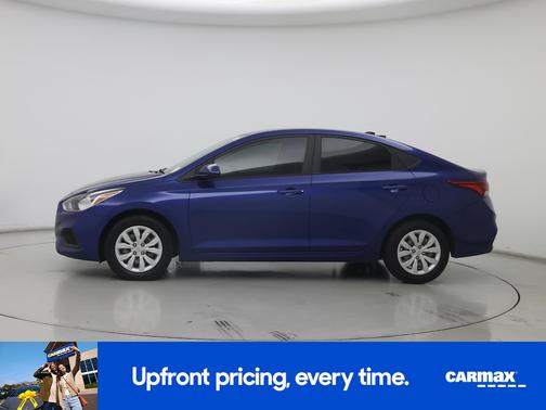 Blue 2021 Hyundai Accent SE