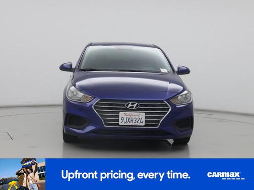 Blue 2021 Hyundai Accent SE