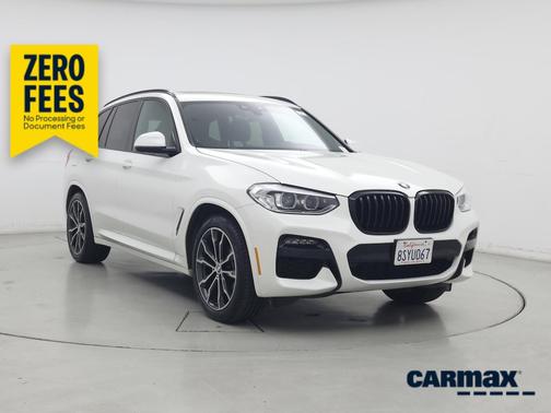 White 2021 BMW X3 sDrive30i