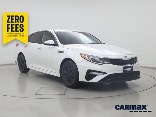 White 2019 Kia Optima LX