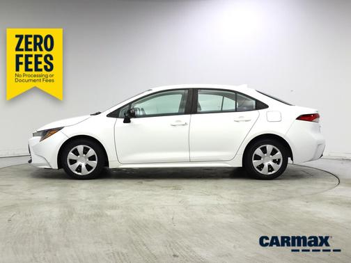 White 2023 Toyota Corolla LE