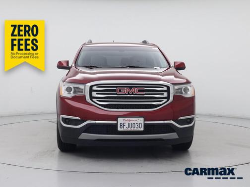 Burgundy 2019 GMC Acadia SLT
