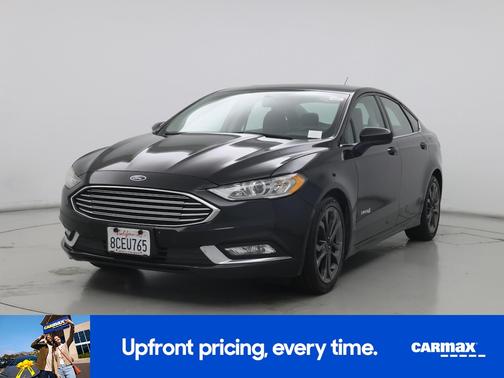Gray 2018 Ford Fusion Hybrid SE