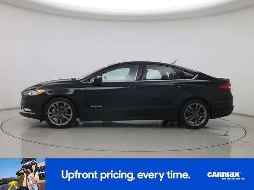 Gray 2018 Ford Fusion Hybrid SE