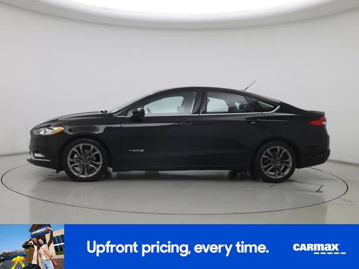 Gray 2018 Ford Fusion Hybrid SE