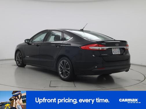 Gray 2018 Ford Fusion Hybrid SE