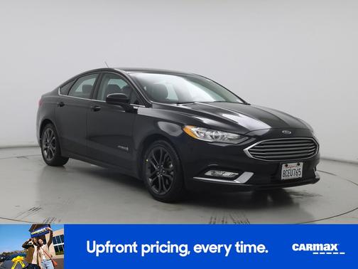 Gray 2018 Ford Fusion Hybrid SE
