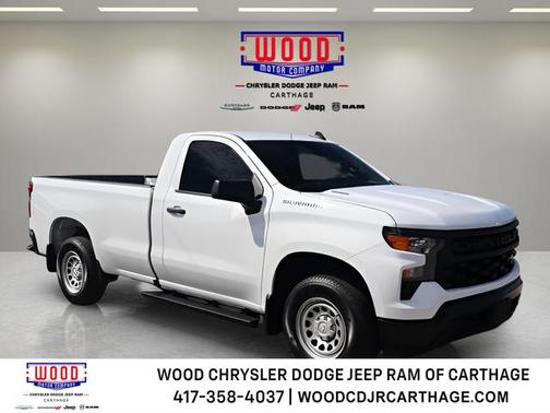 Summit White 2026 Chevrolet Silverado 1500 WT
