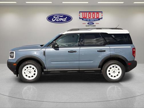 Azure Gray Metallic 2025 Ford Bronco Sport Heritage