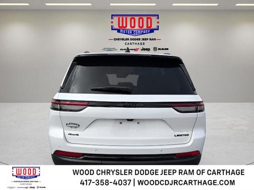 Bright White Clearcoat 2024 Jeep Grand Cherokee Limited
