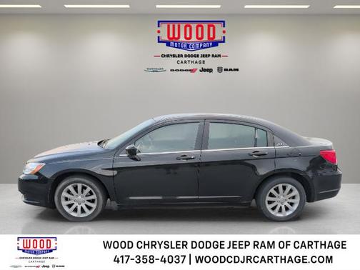 Black Clearcoat 2013 Chrysler 200 Touring