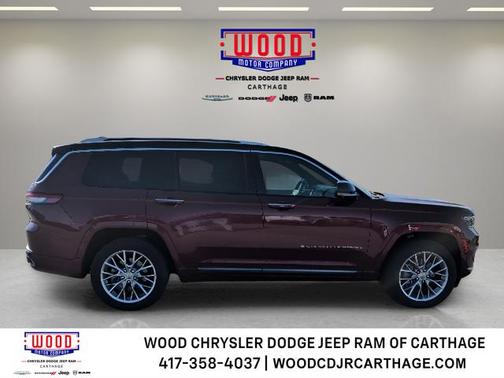 Velvet Red Pearlcoat 2023 Jeep Grand Cherokee L Summit