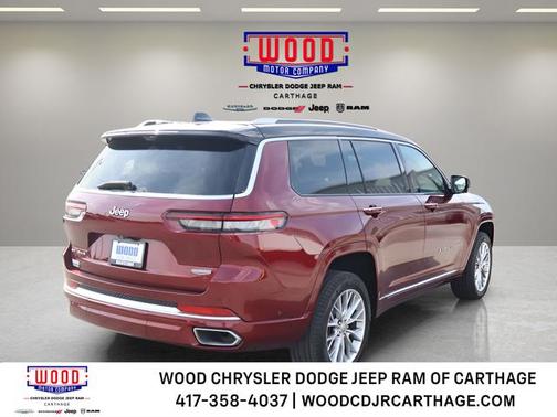 Velvet Red Pearlcoat 2023 Jeep Grand Cherokee L Summit